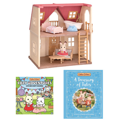 Red Roof Cozy Cottage & Book Bundle