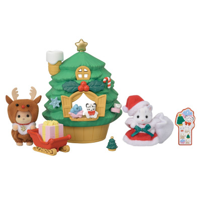 Baby Santa's Christmas Tree House